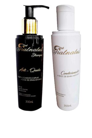 Dupla Crescimento capilar + redução da Queda de Cabelo (1 Shampoo 200ml + 1 condicionador 200ml)