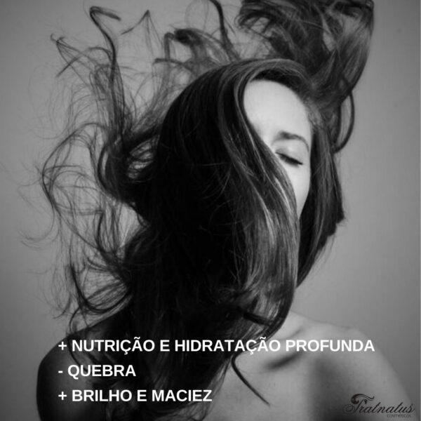 Trio para Crescimento, AntiQueda + Nutrição (1 shampoo + 1 condicionador + 1 mascara) cada um 200ML - Image 6