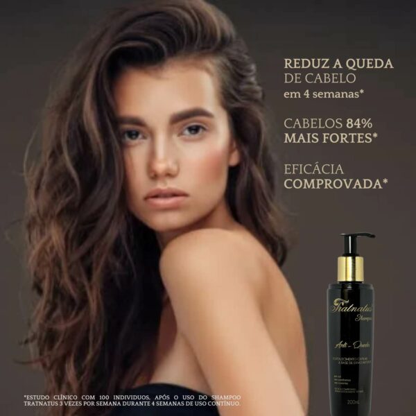 Trio para Crescimento, AntiQueda + Nutrição (1 shampoo + 1 condicionador + 1 mascara) cada um 200ML - Image 2