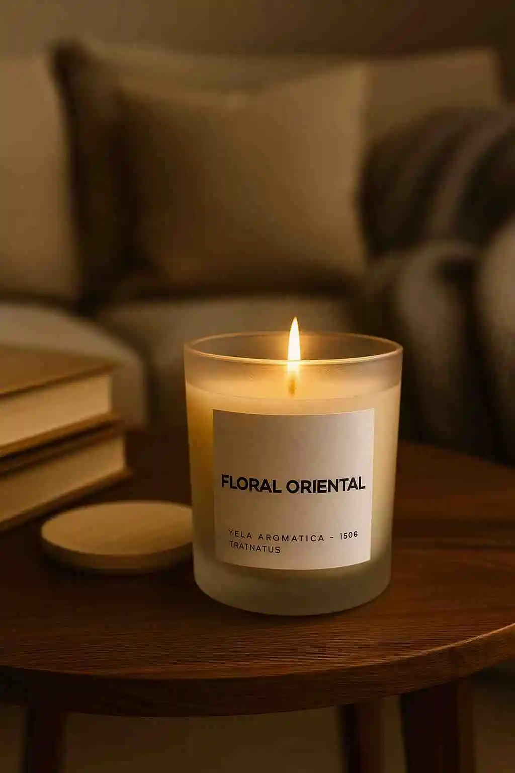 Vela Aromática - 150g - Floral Oriental - Imagem 2