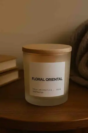 Vela Aromática - 150g - Floral Oriental